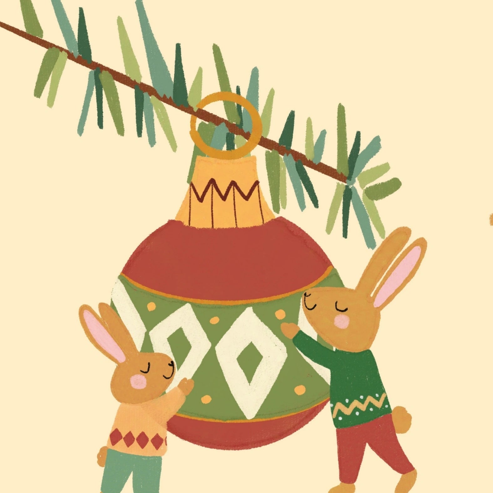 Coniglietto di Natale