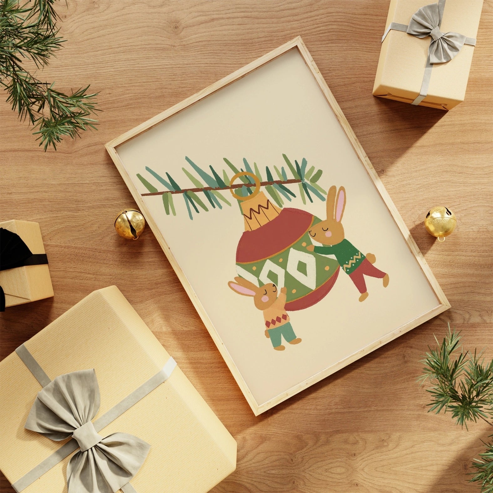 Coniglietto di Natale