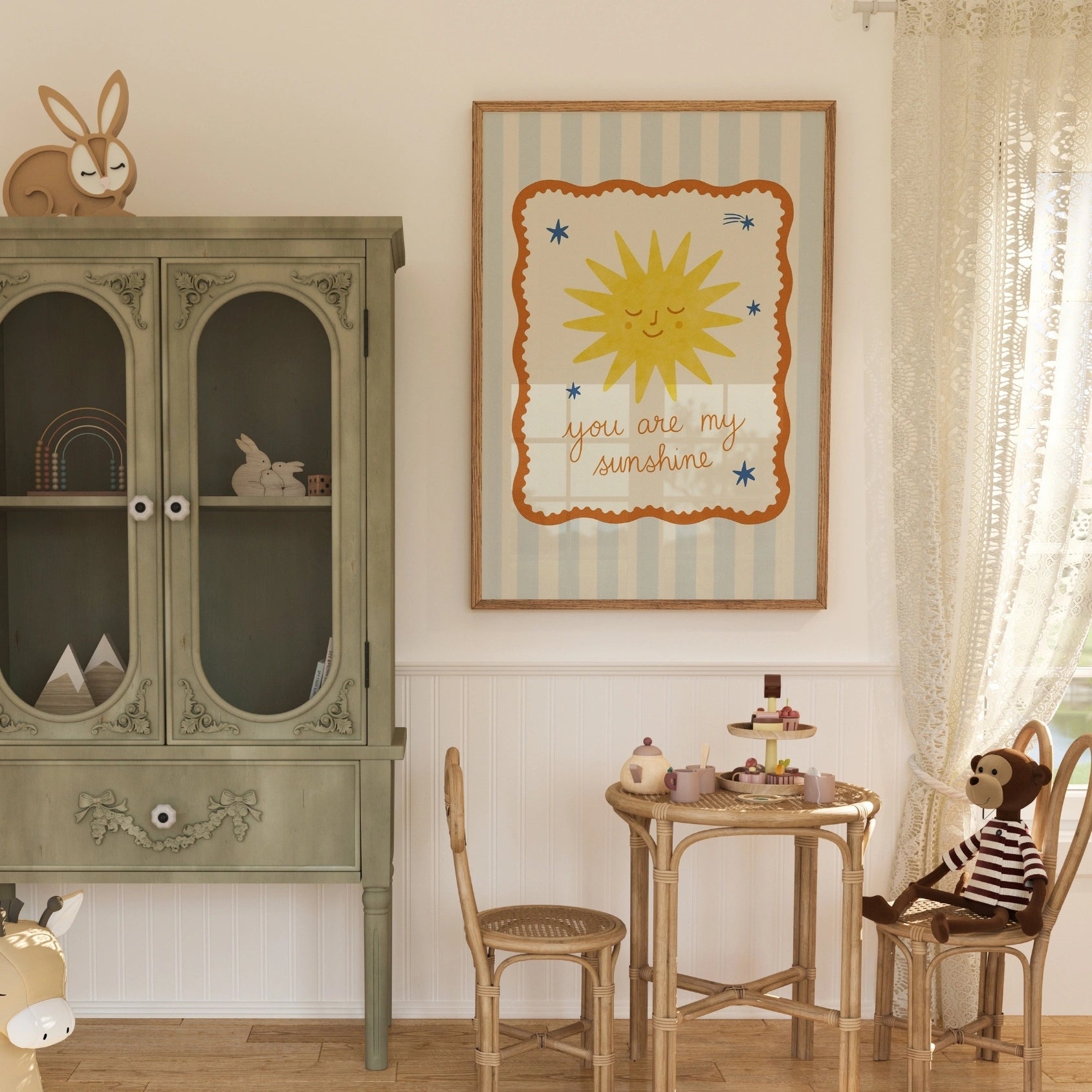 Vintage Sun Wall Art