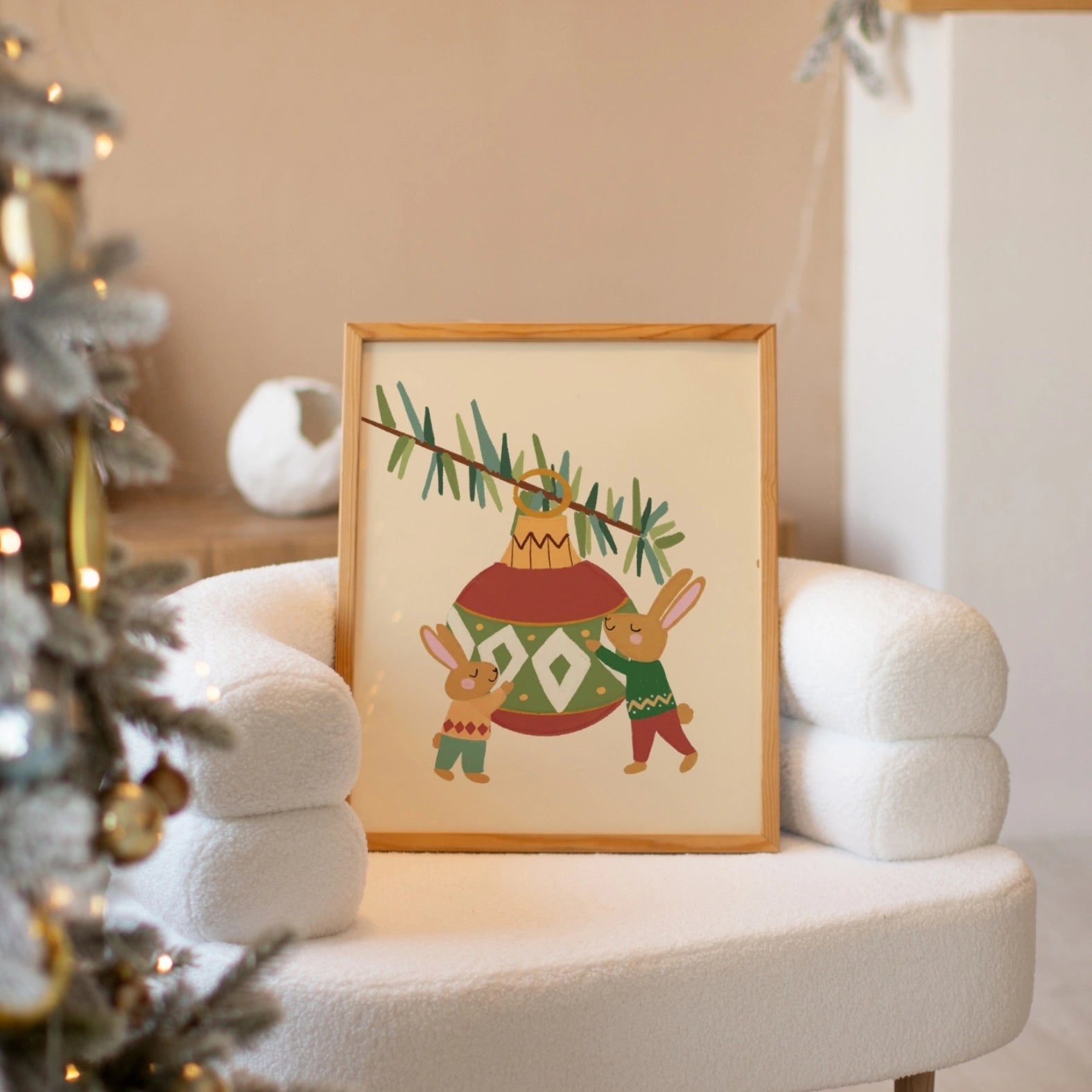 Coniglietto di Natale