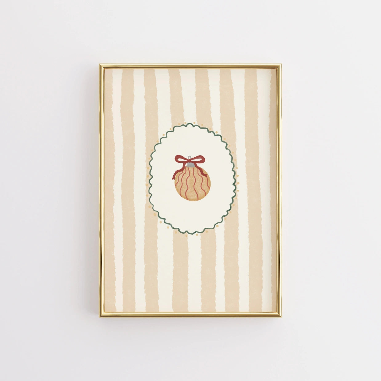 Christmas Ornament Wall Art