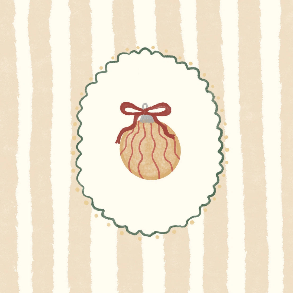 Christmas Ornament Wall Art