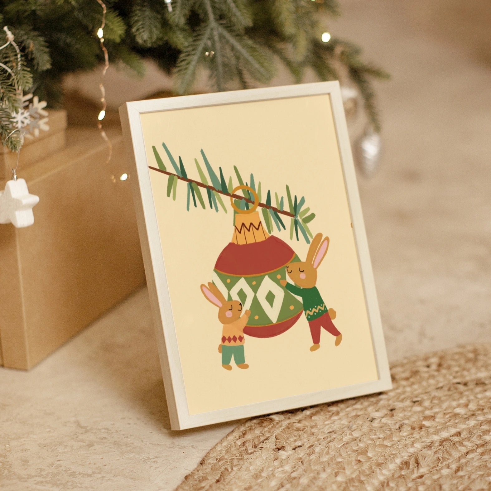 Coniglietto di Natale