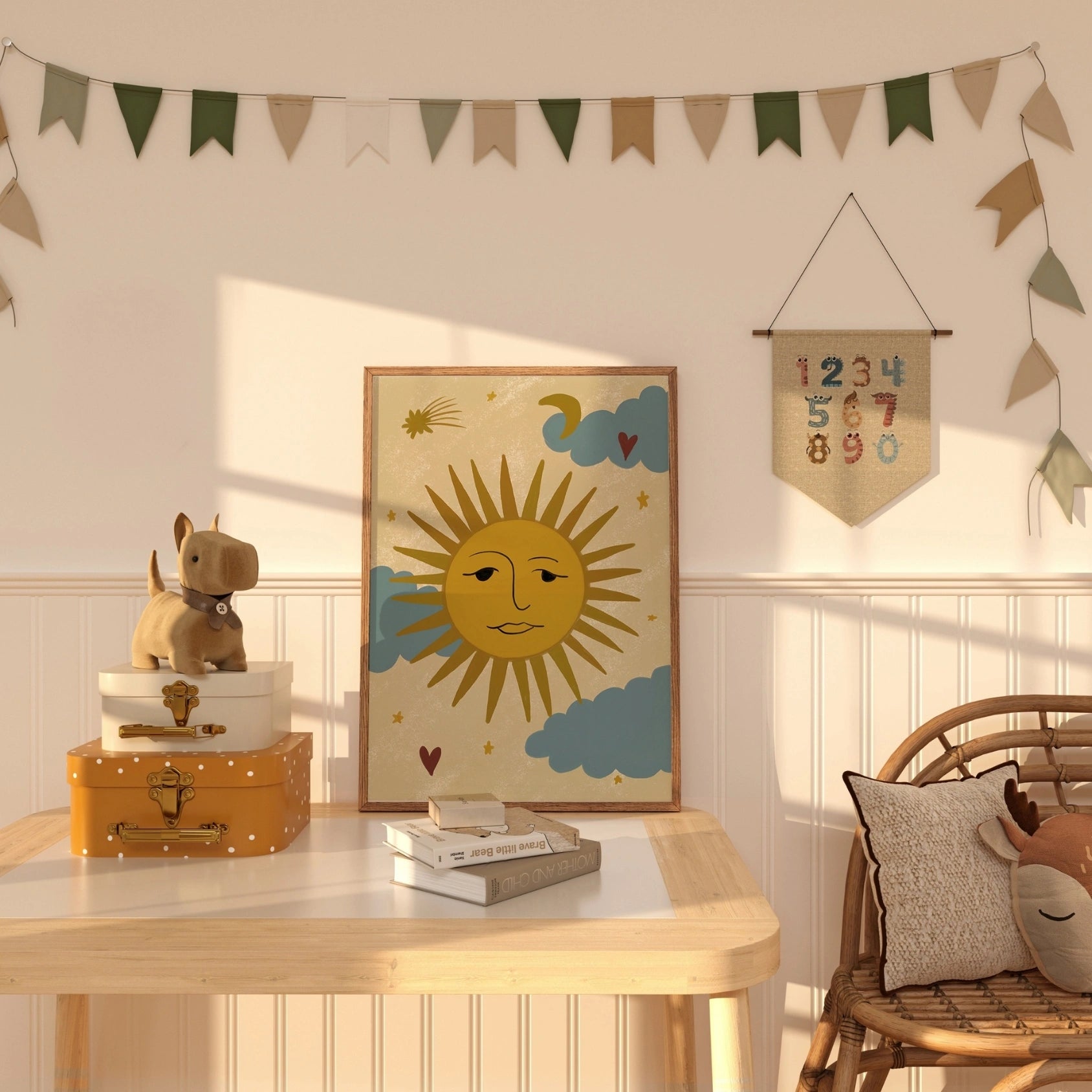 Vintage Celestial Wall Art