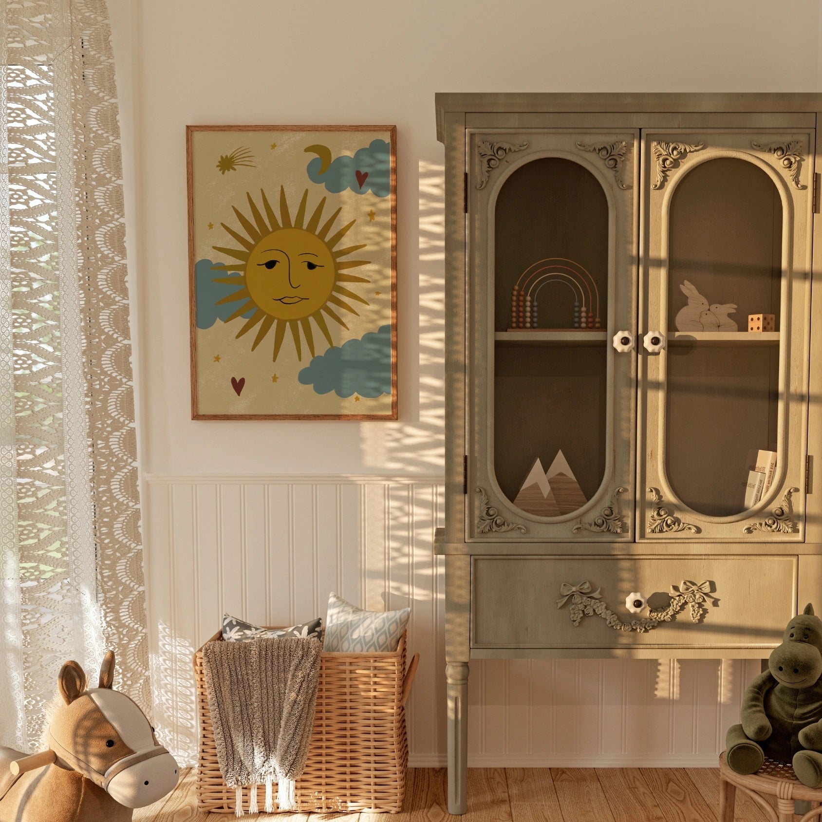 Vintage Celestial Wall Art