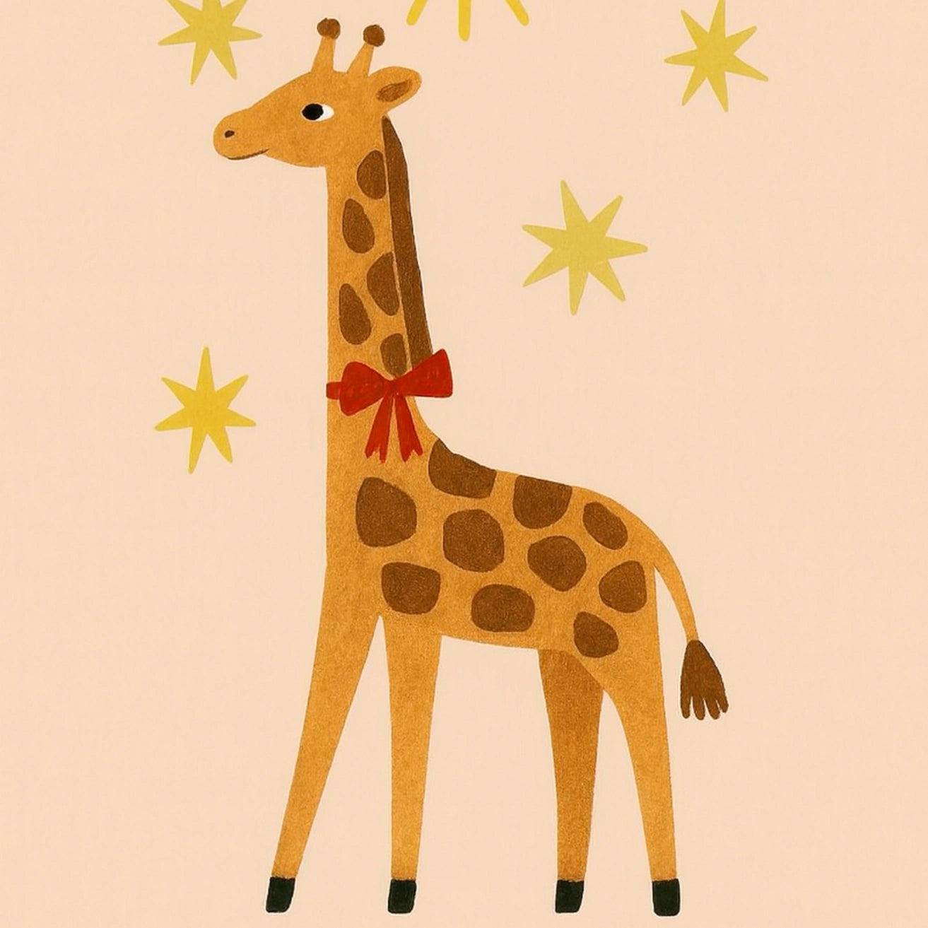 Giraffe Nursery Print