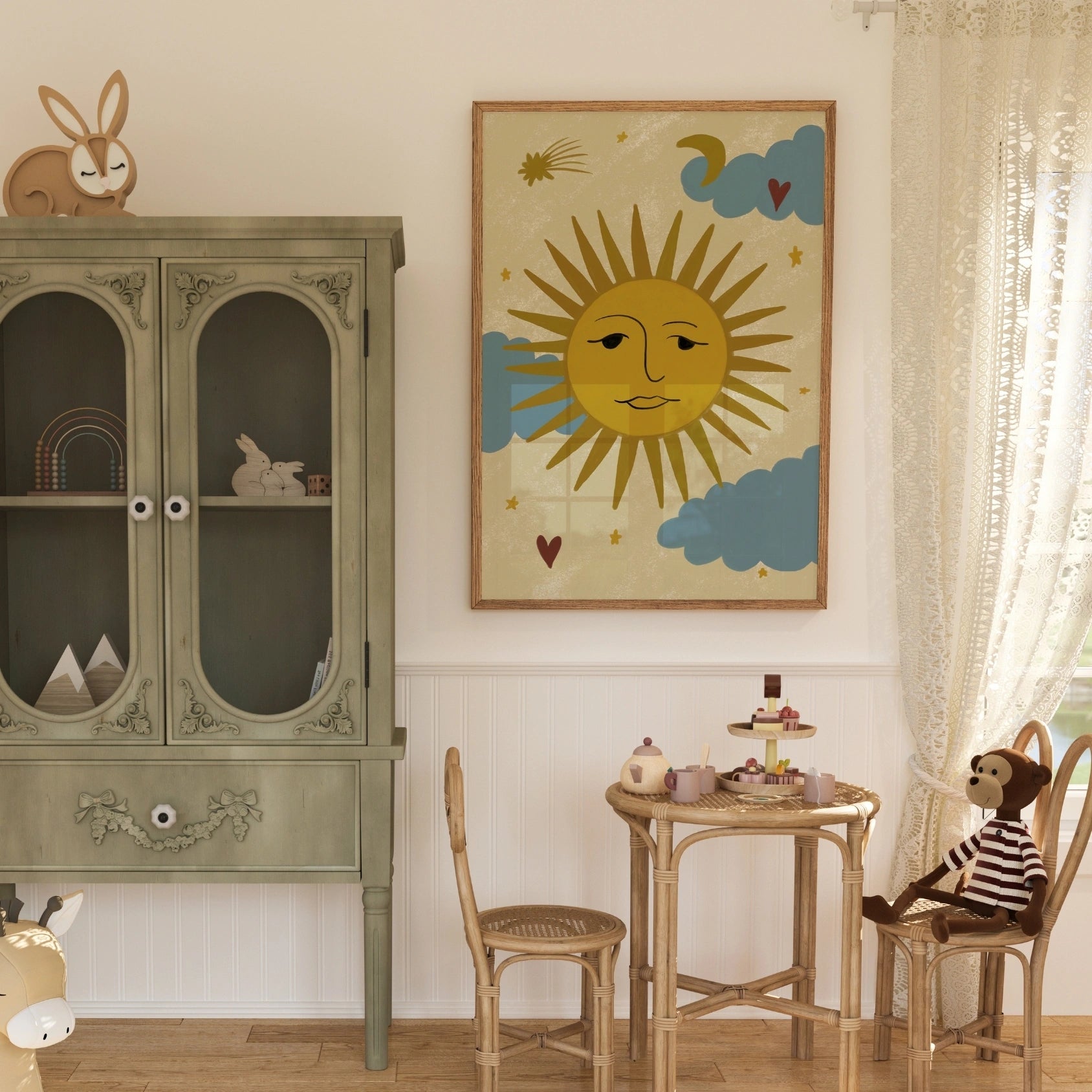 Vintage Celestial Wall Art