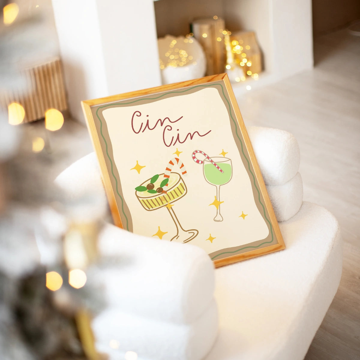 Cin Cin Weihnachtsdruck