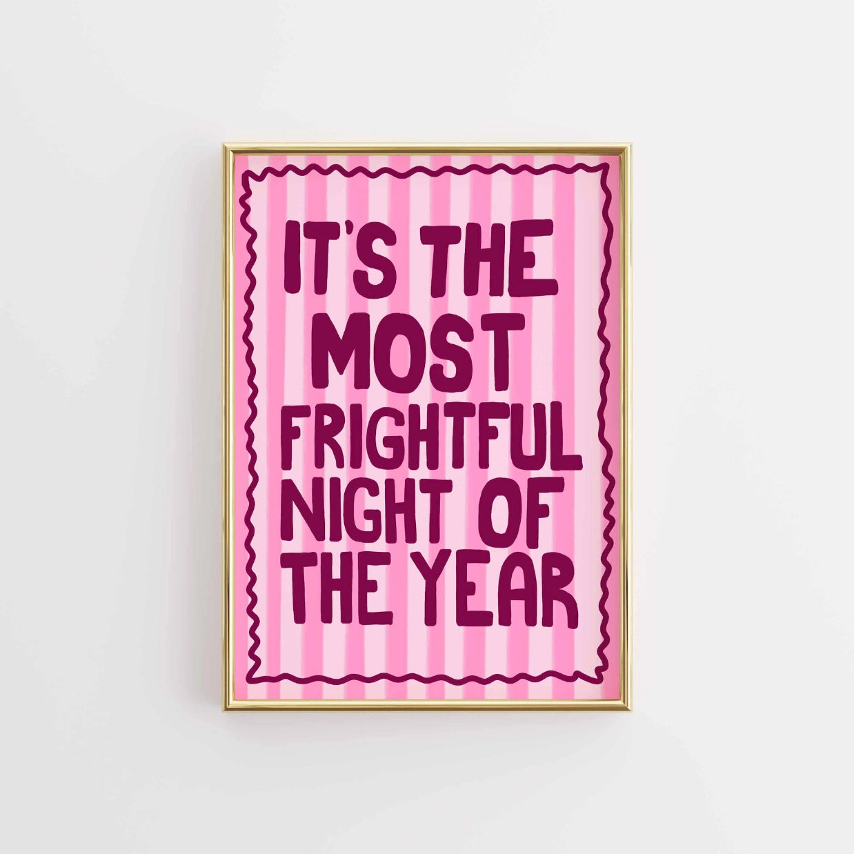 Frightful Night – Funny Halloween Print