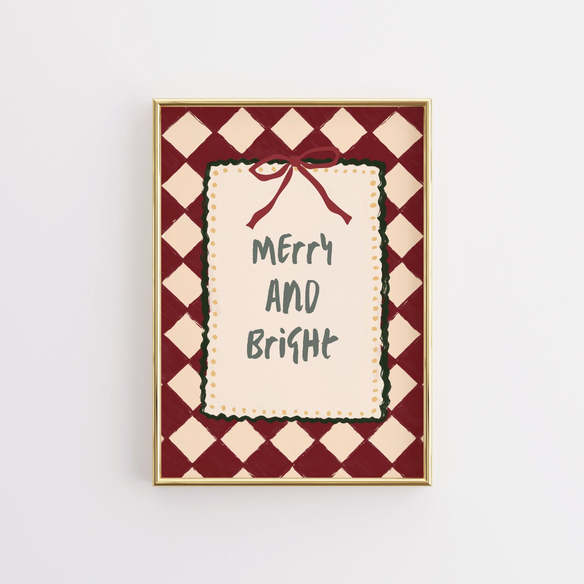 Cozy Festive Typography Decor