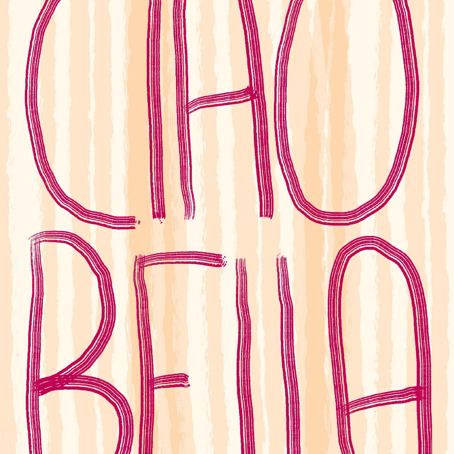 Ciao Bella Wall Art – Bold Italian Typography Print