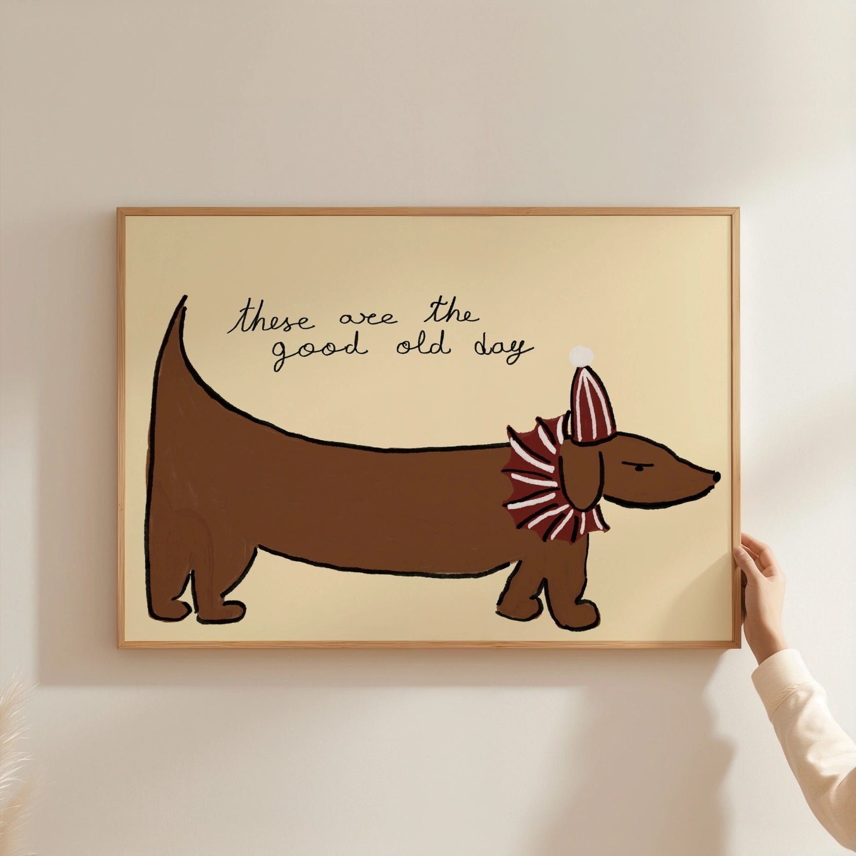 Dachshund Circus Print