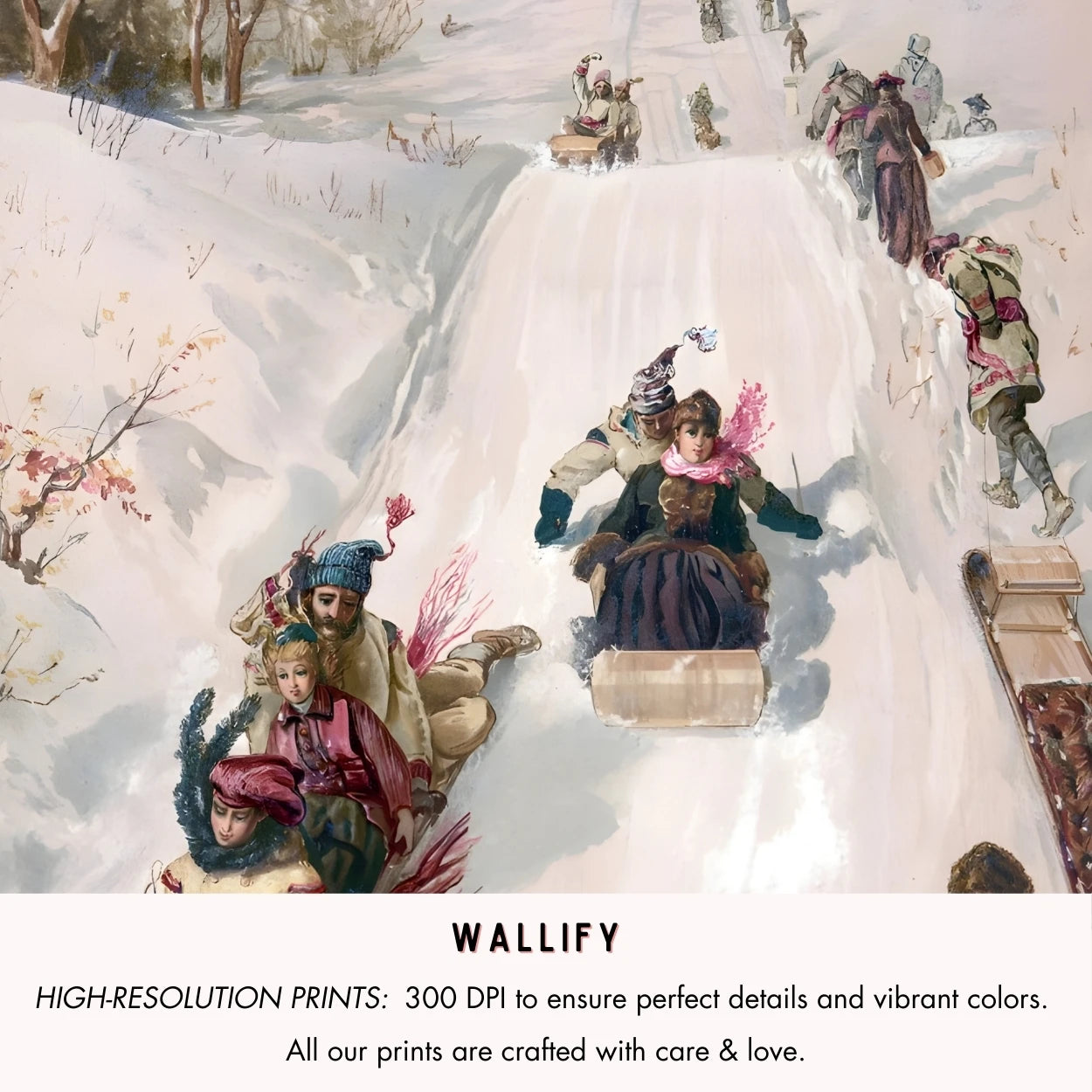 Vintage Winter, over 700 prints