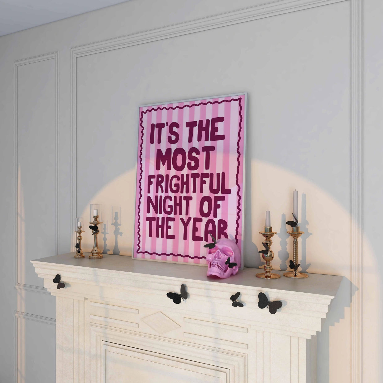 Frightful Night – Funny Halloween Print