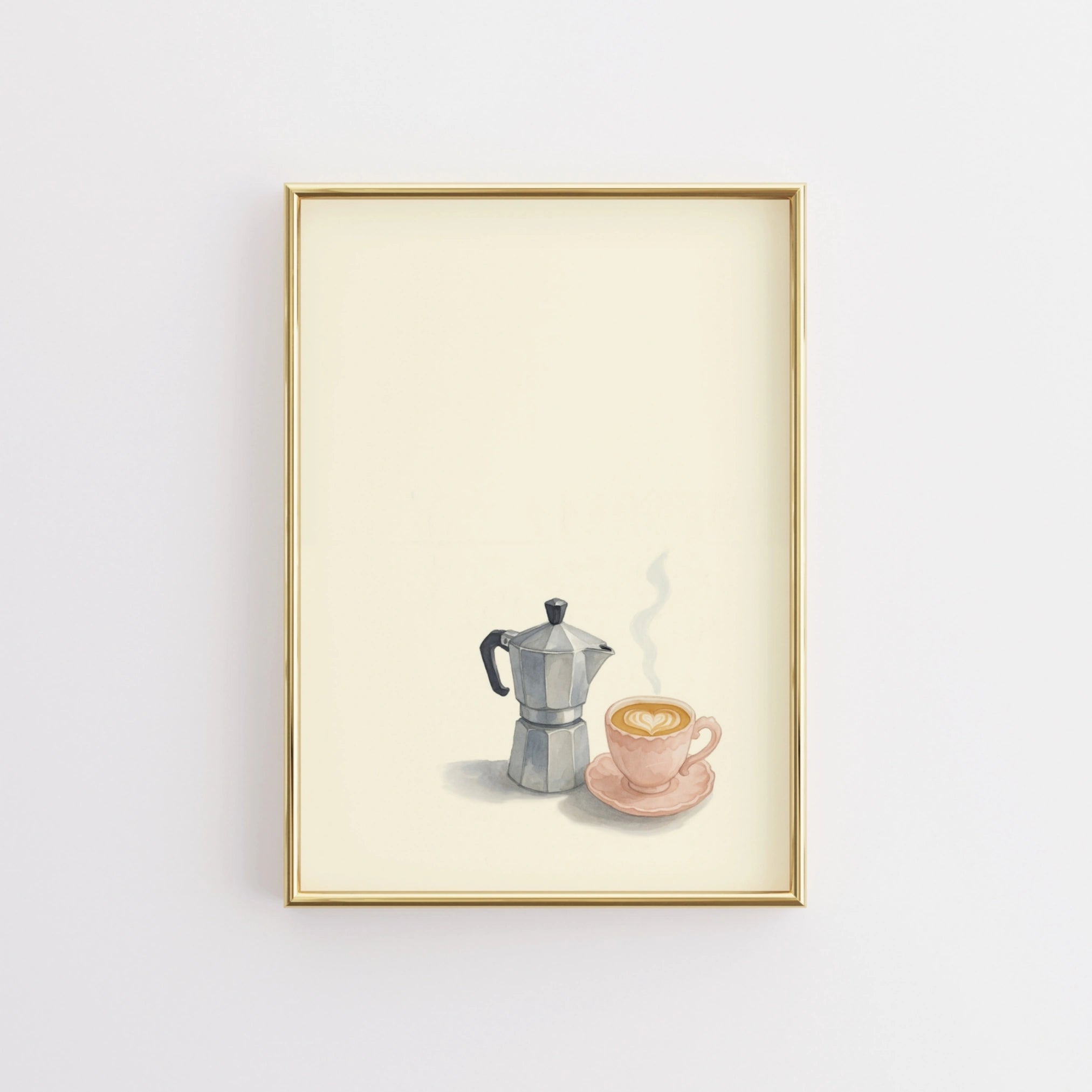 Minimal Retro Coffee Poster
