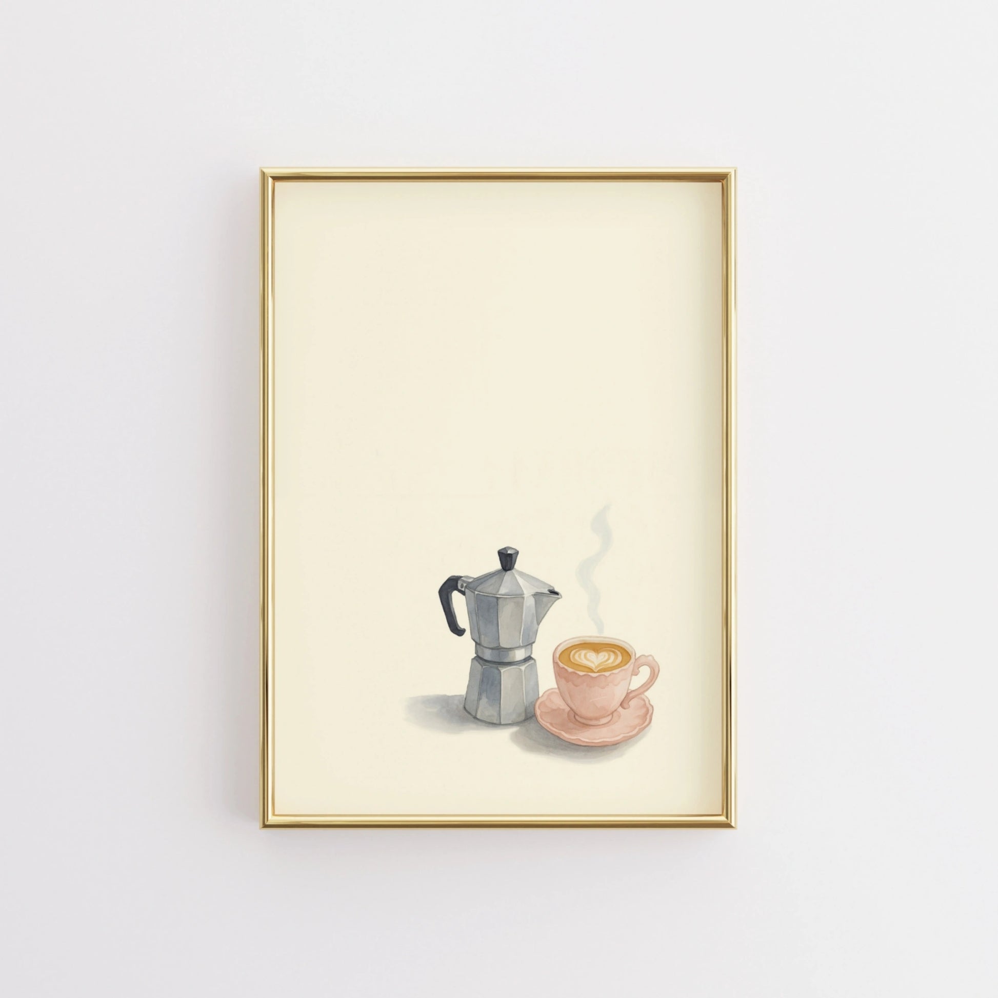 Minimal Retro Coffee Poster