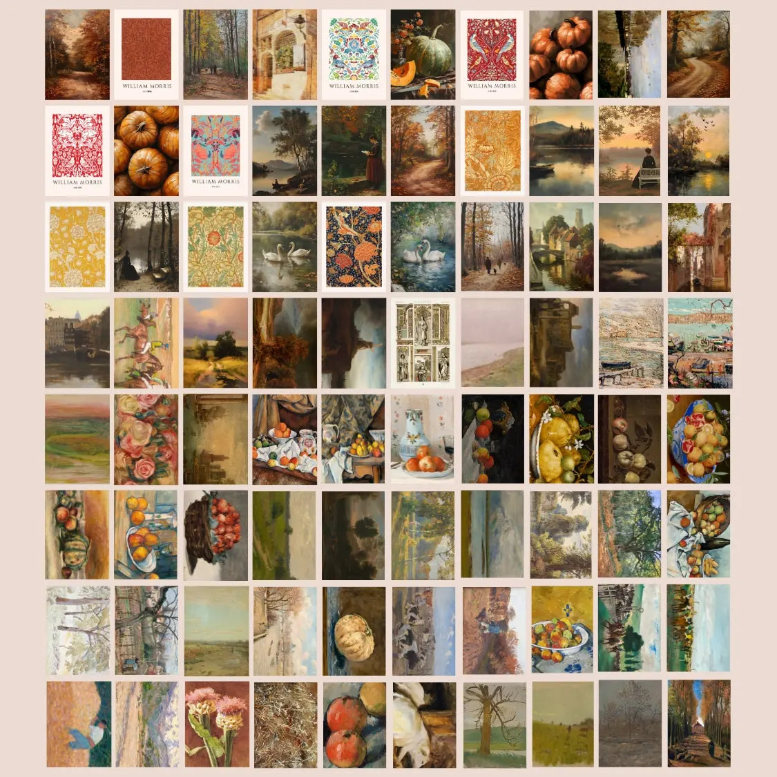 Vintage Autumn, over 400 prints