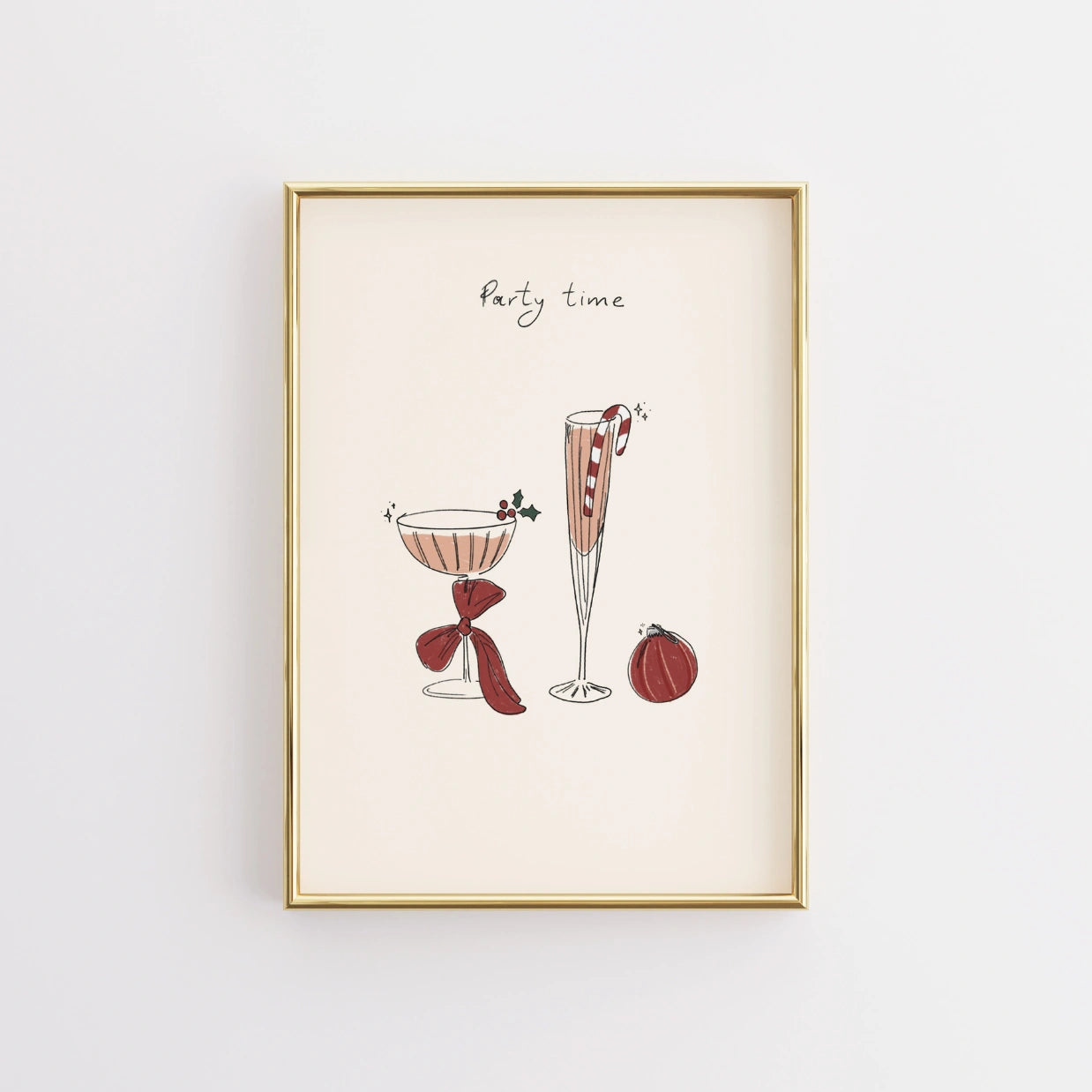 Christmas Party Wall Art