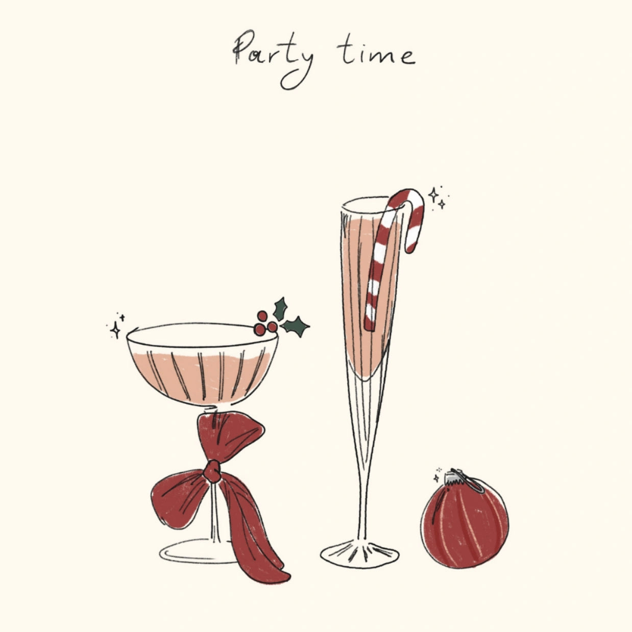 Wanddekoration für die Weihnachtsfeier