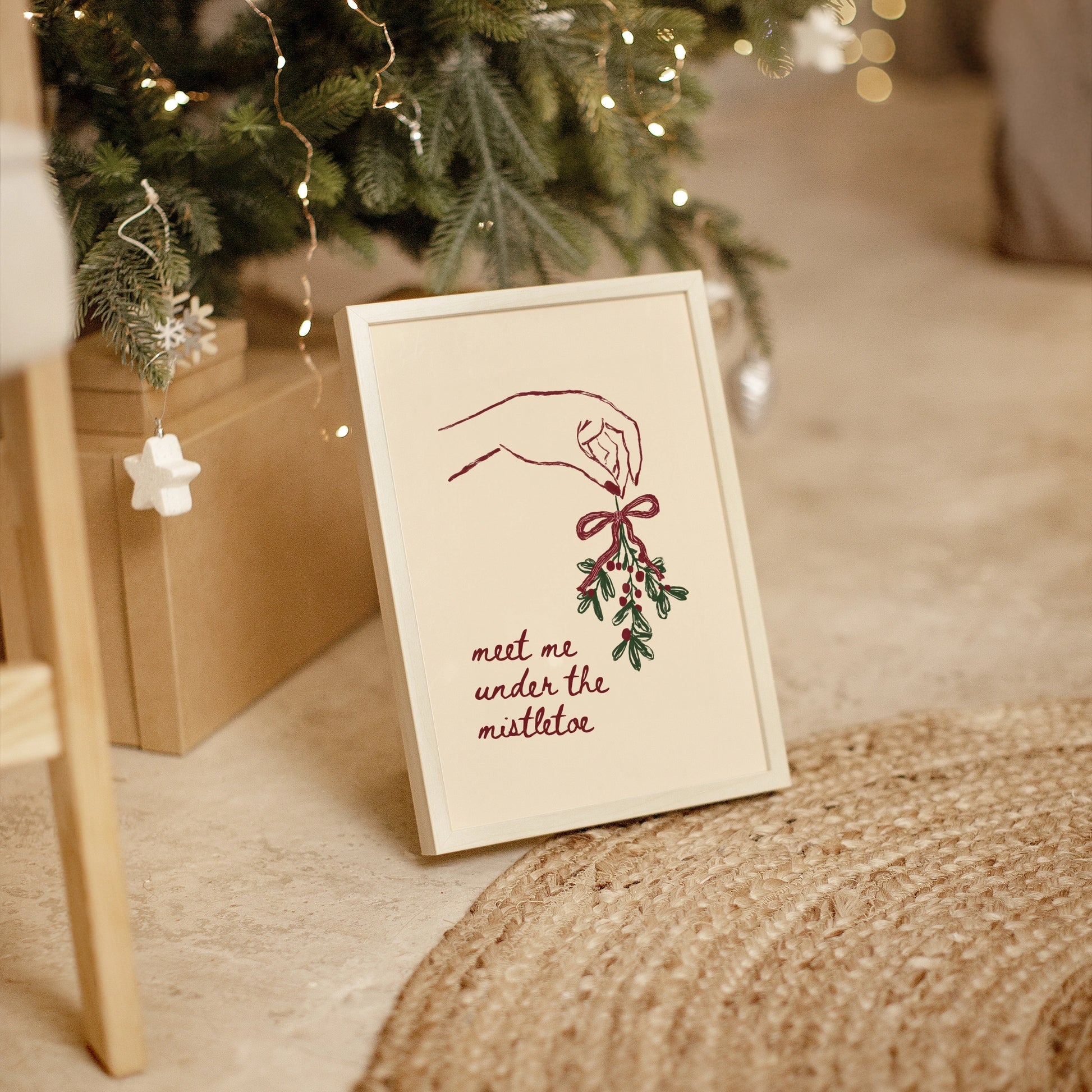 Hand-Drawn Minimal Holiday Poster