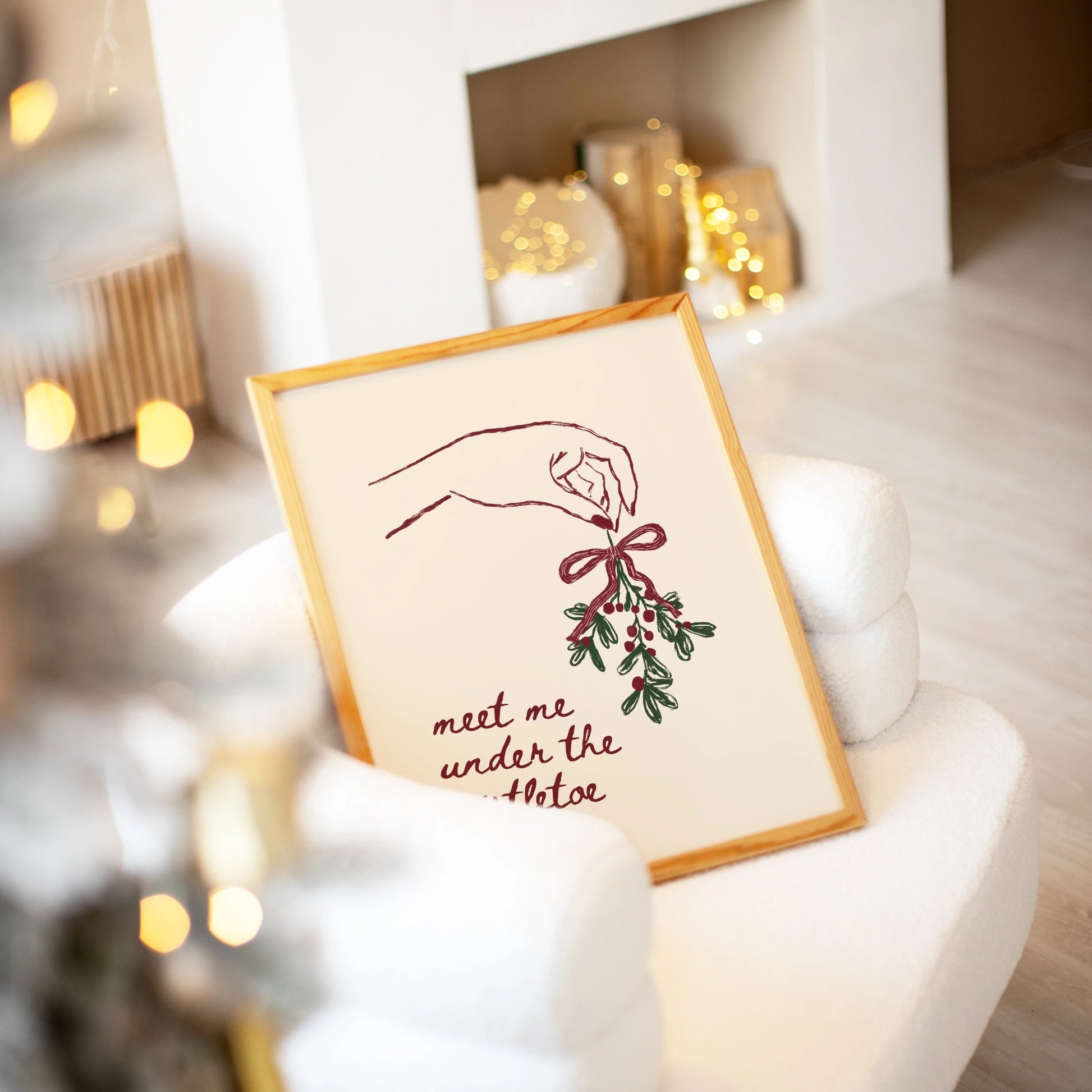 Hand-Drawn Minimal Holiday Poster