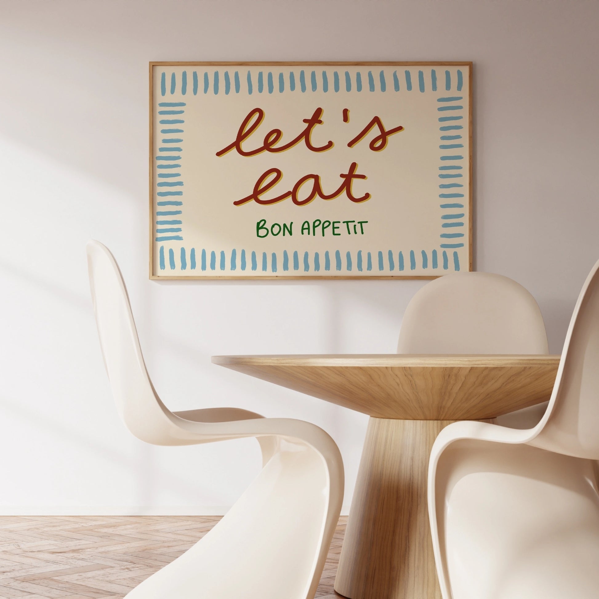 Let’s Eat Kitchen Wall Art
