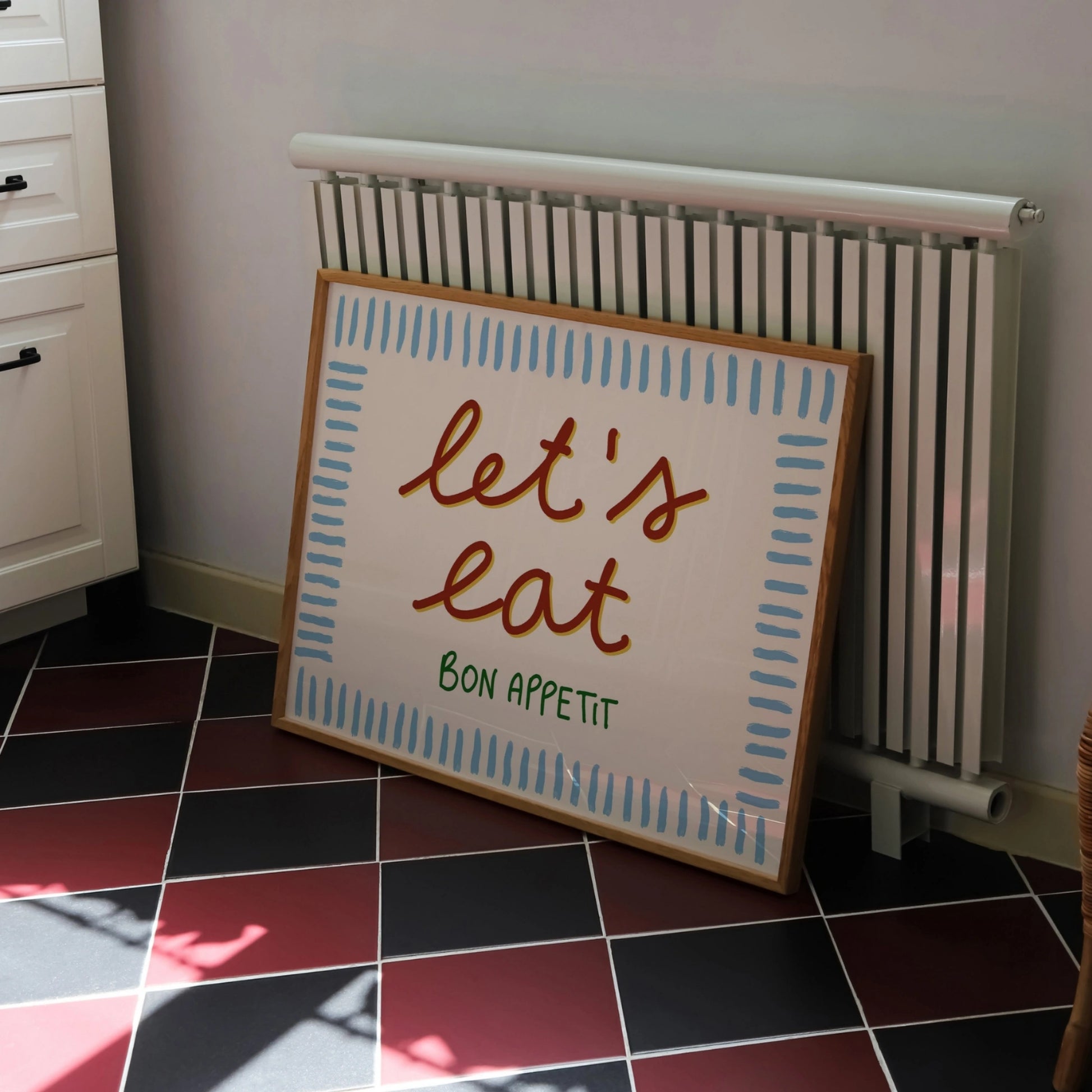 Let’s Eat Kitchen Wall Art