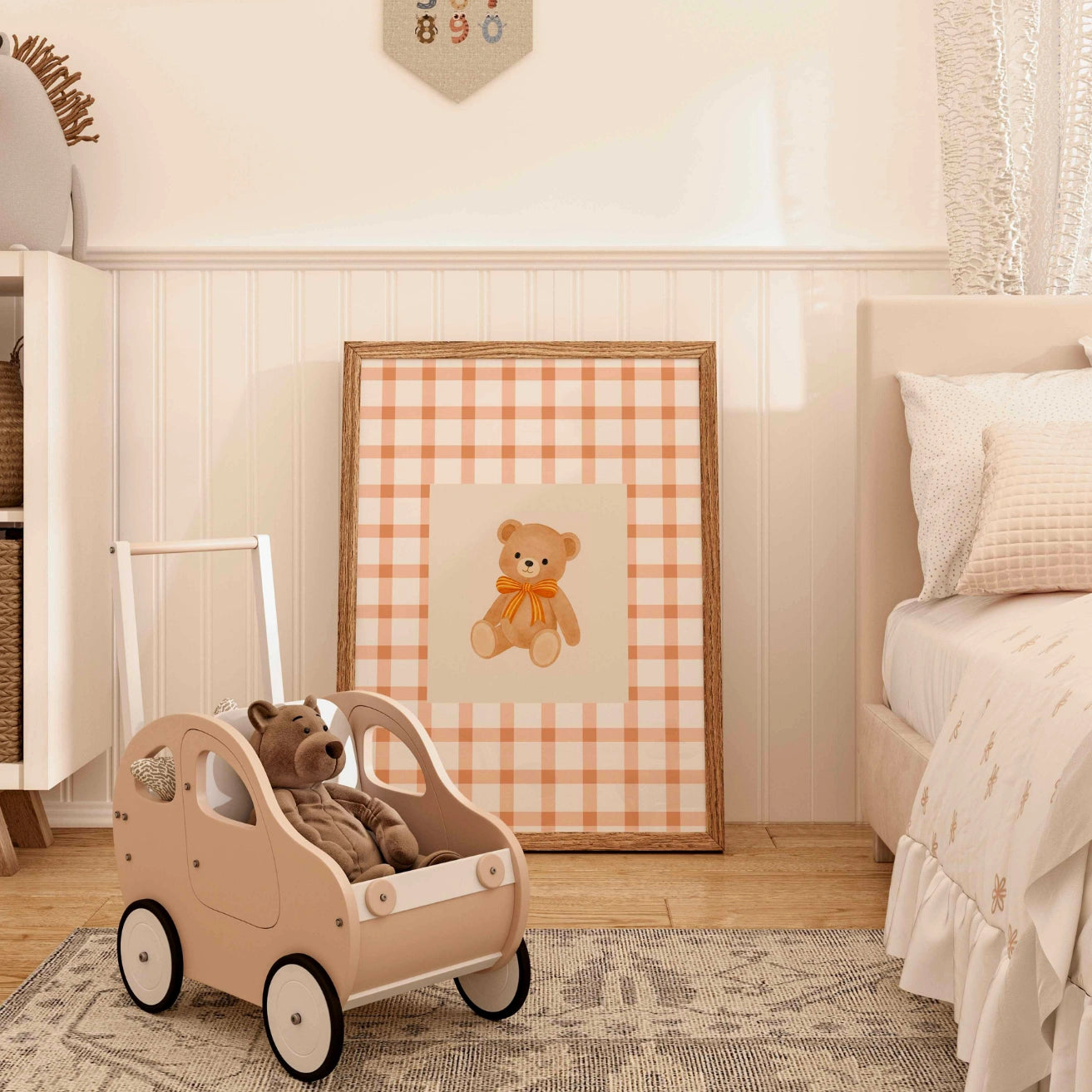 Stampa per cameretta orsacchiotto