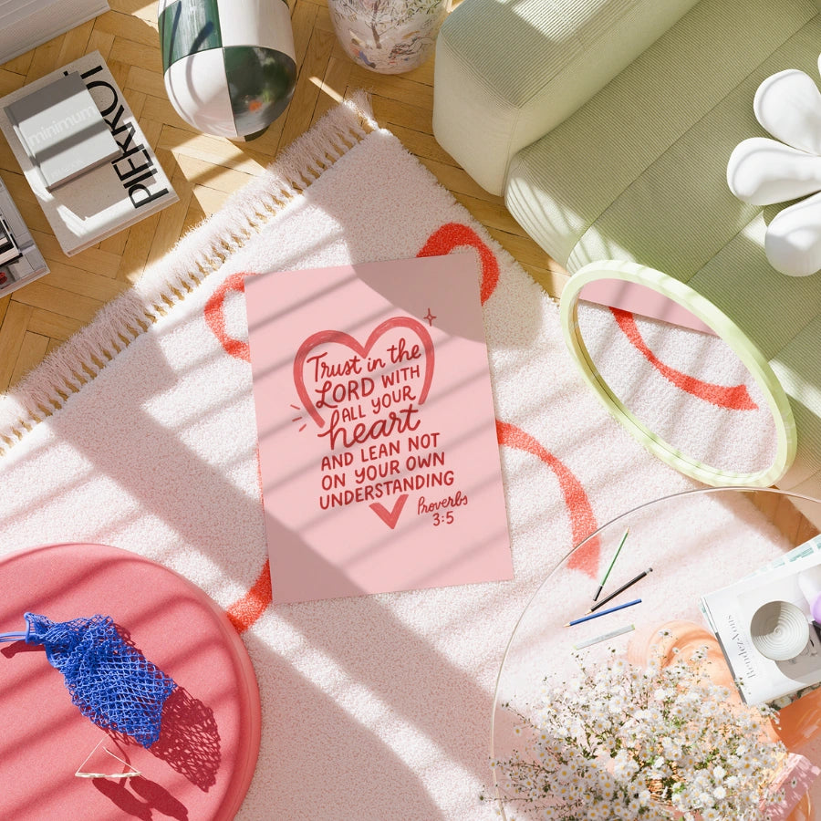 Bible Verse Poster – Inspirational Scripture Artwork