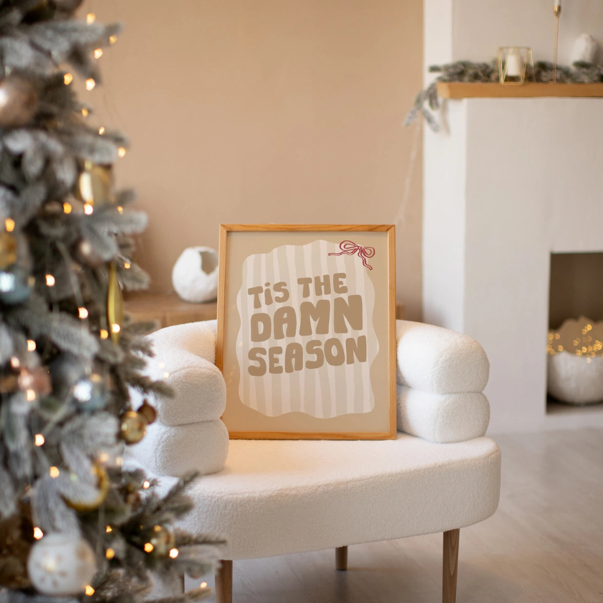 Tis the Damn Season Wall Art