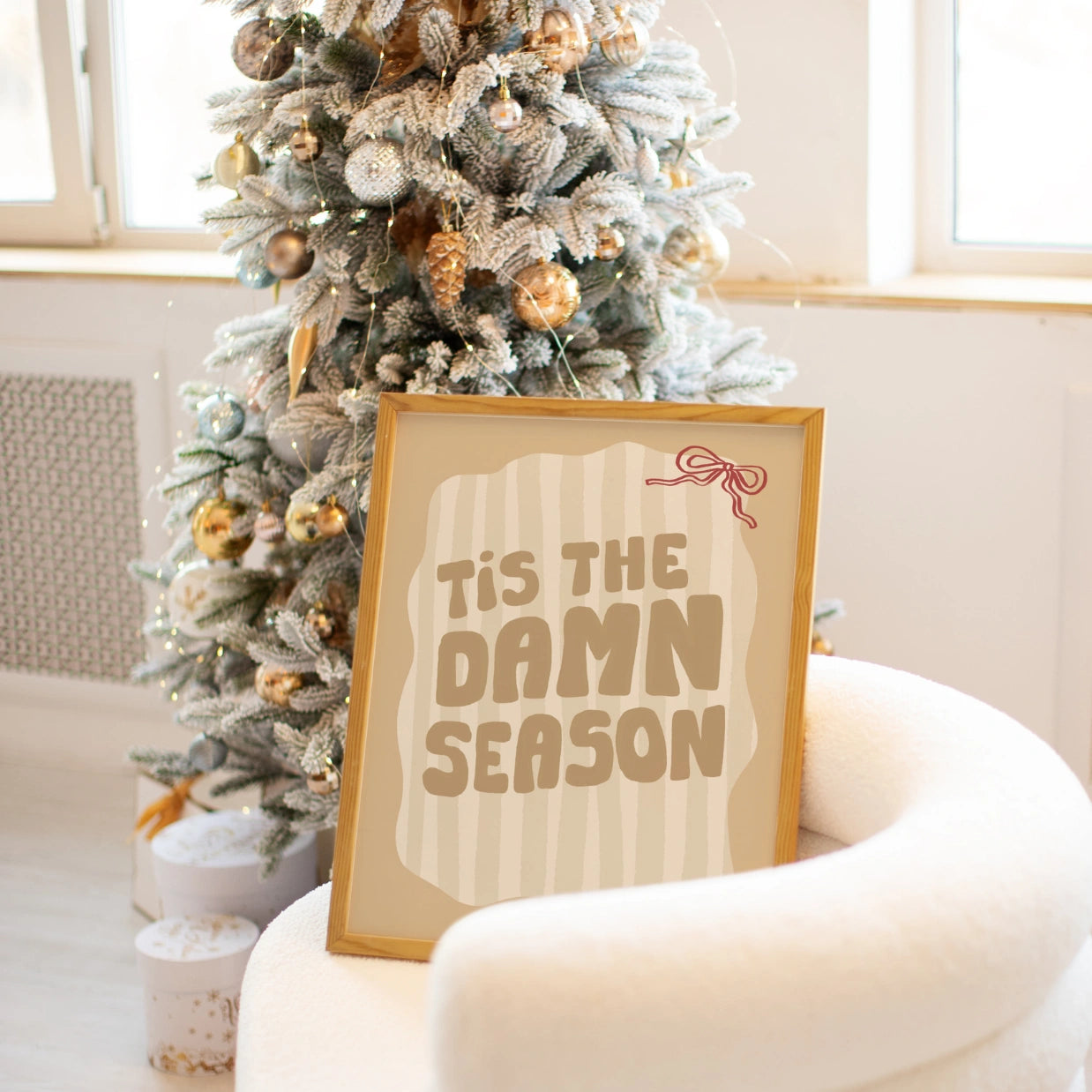 Tis the Damn Season Wall Art