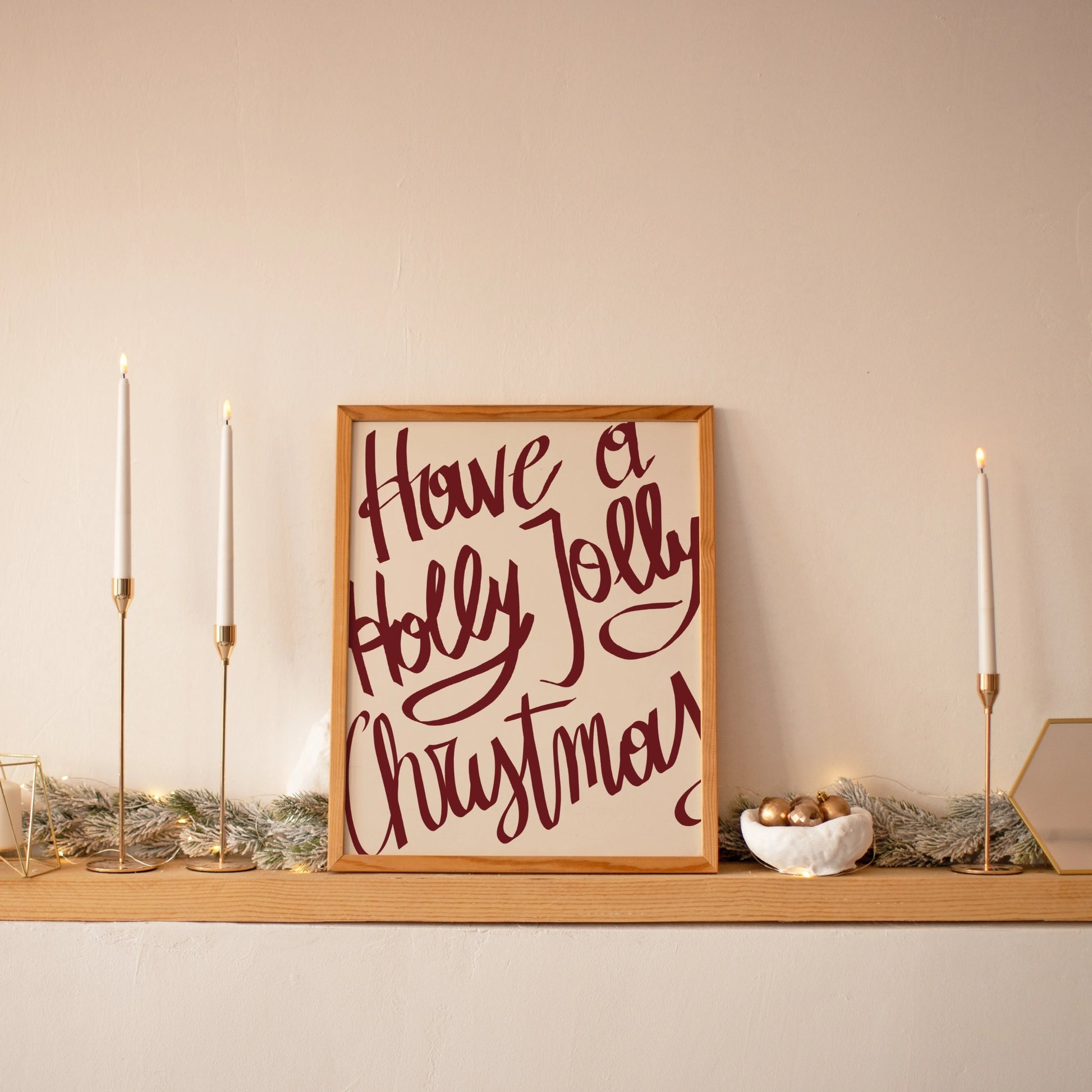 Modern Festive Wall Decor