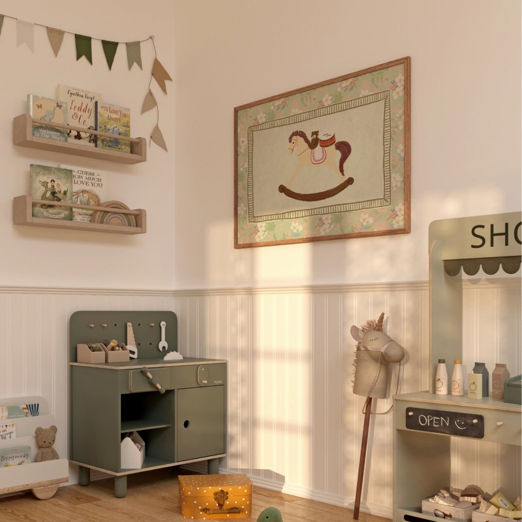 Vintage Toy Wall Art