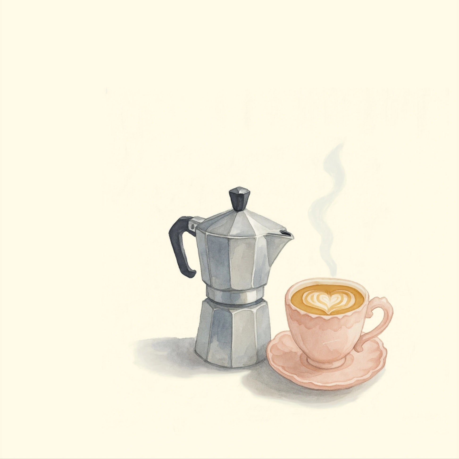 Minimal Retro Coffee Poster