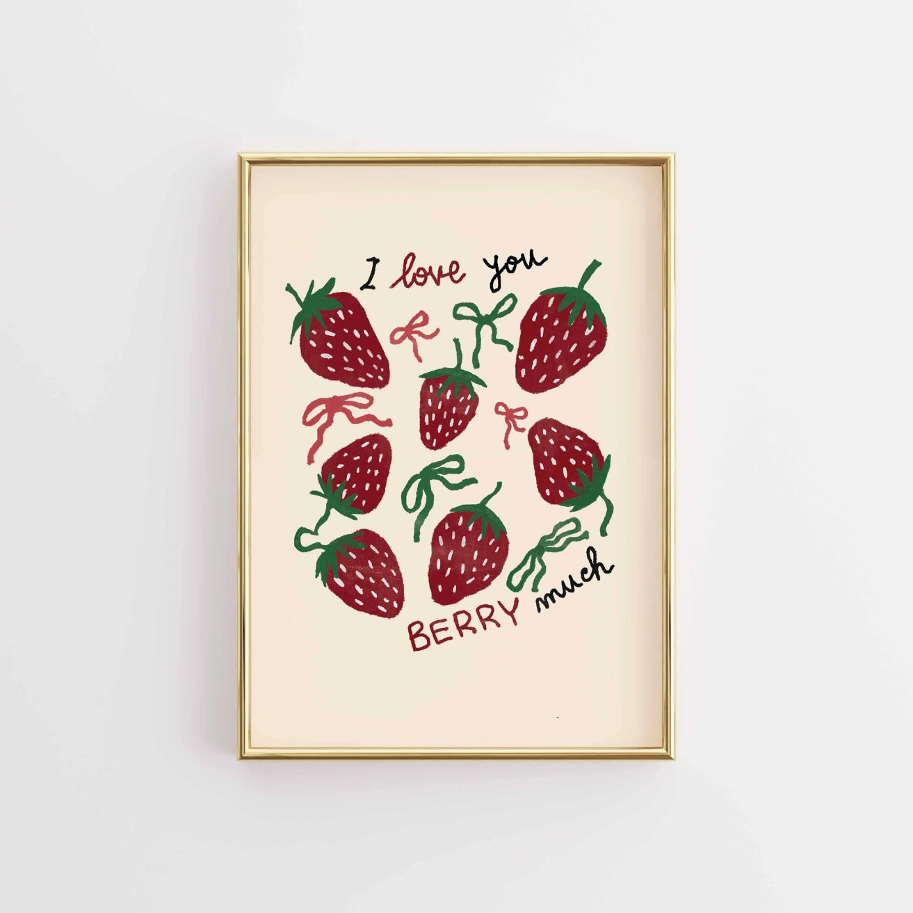 Strawberry Wall Art