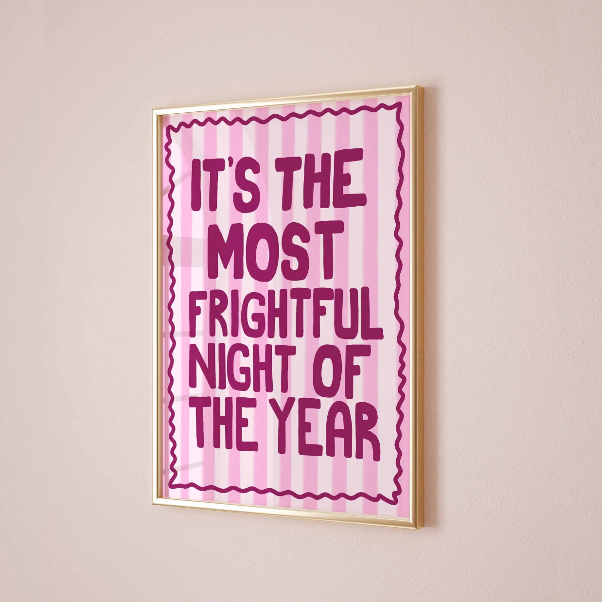 Frightful Night – Funny Halloween Print