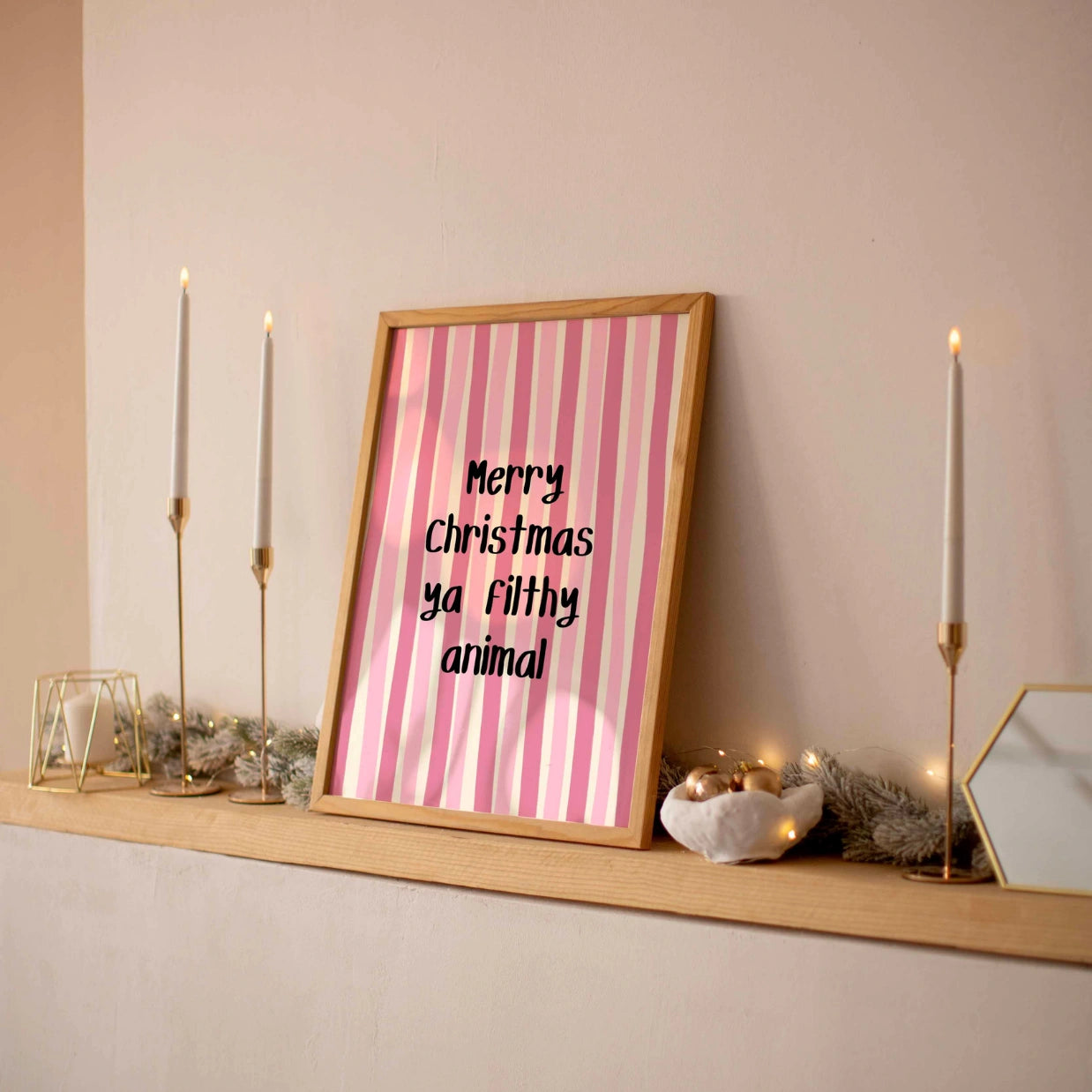 Minimalistisches Urlaubsposter