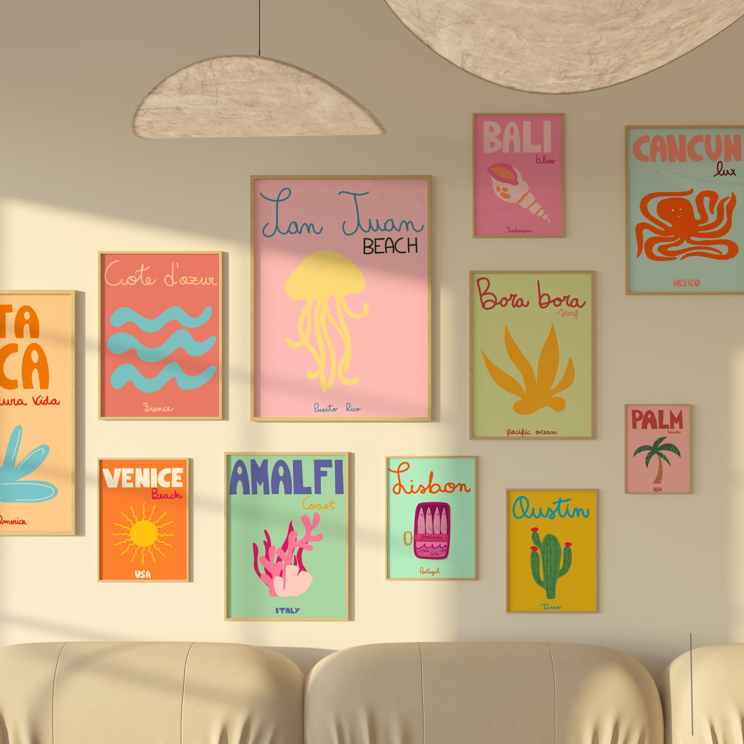 Preppy Travel, over 100 prints