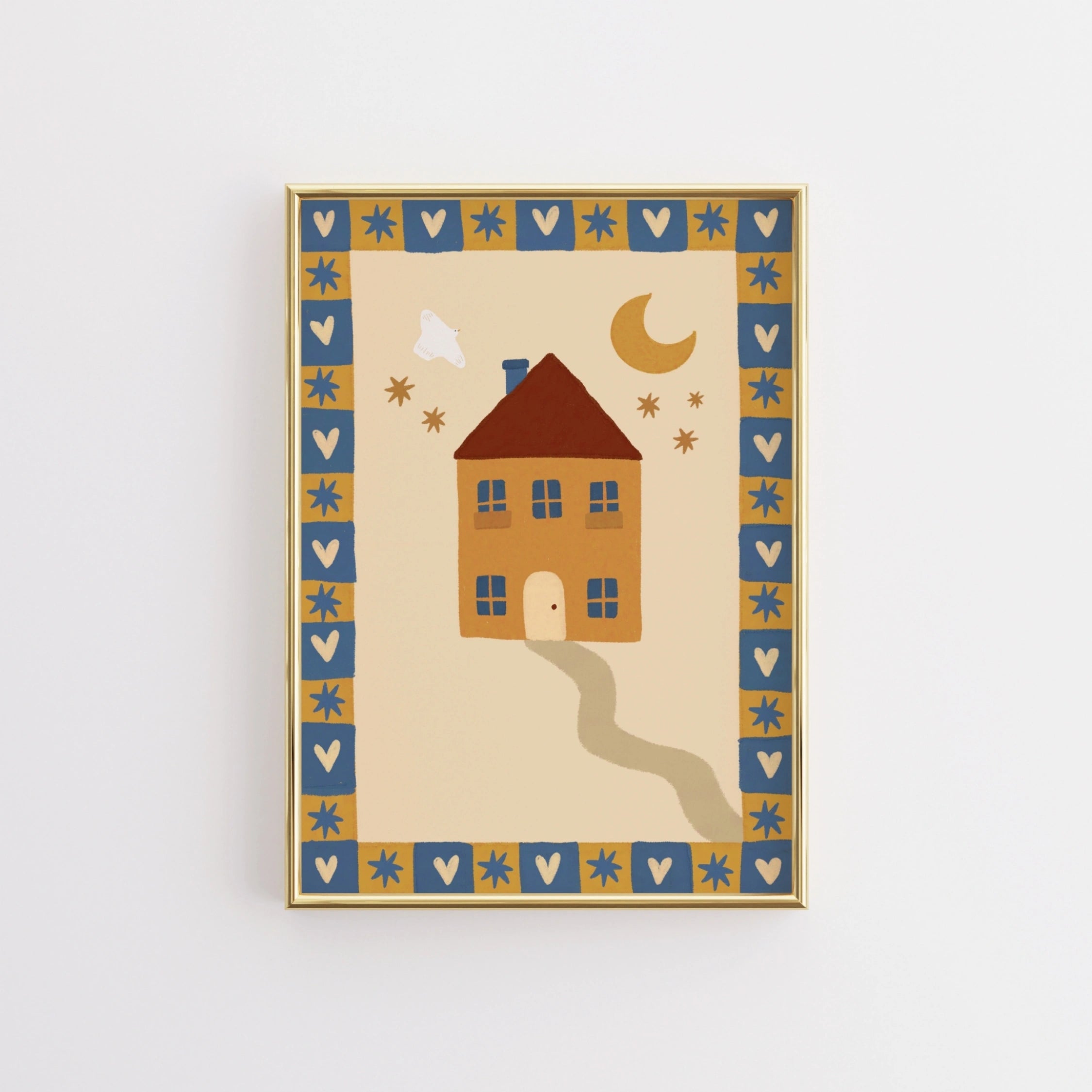 Little Dreamers Nursery Print