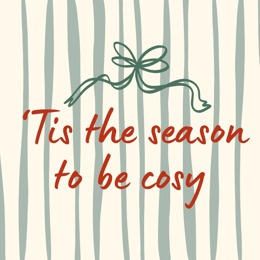 Tis the Season – Cozy Christmas Wall Art Print