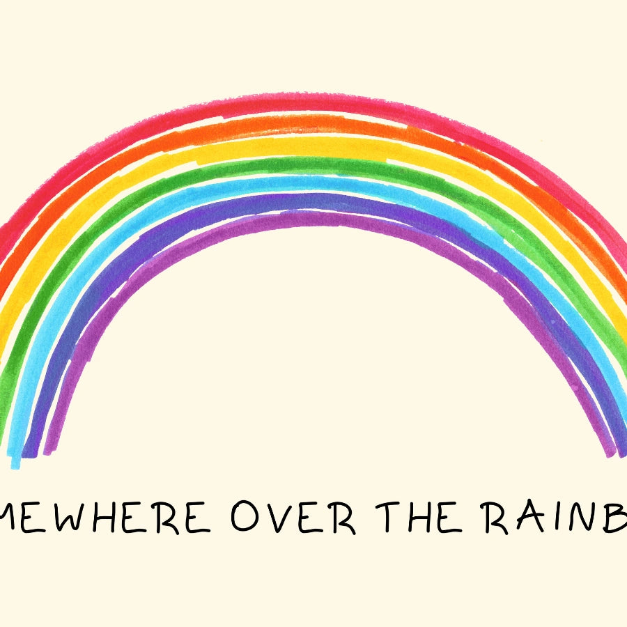 Rainbow Nursery Print – Wall Art for Kids Room