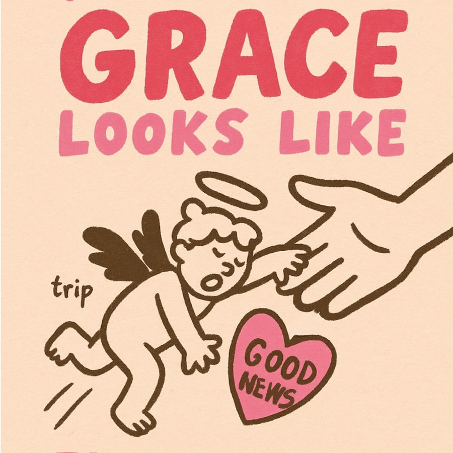 This Is What Grace Looks Like Wall Art – Good News Faith Poster