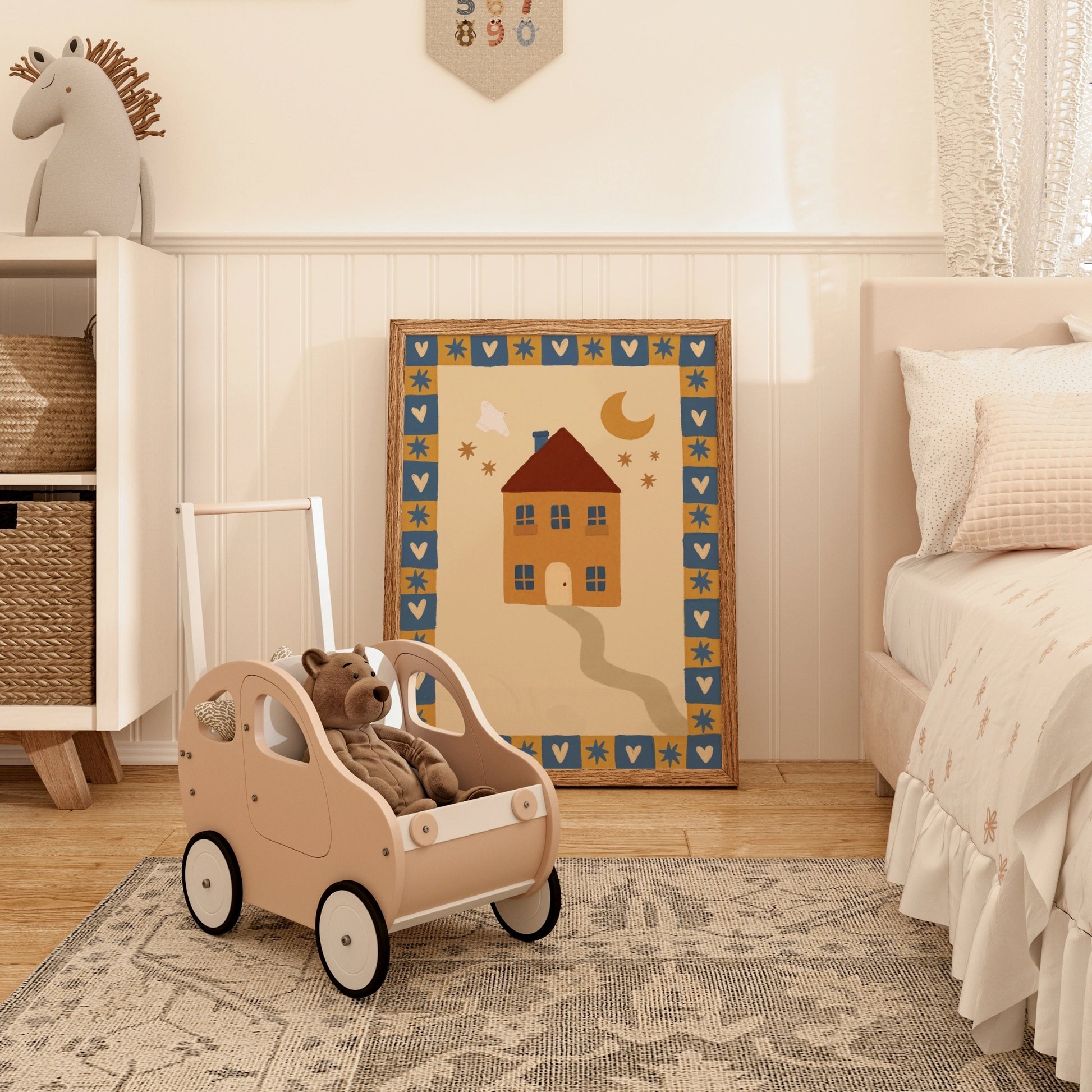 Little Dreamers Nursery Print