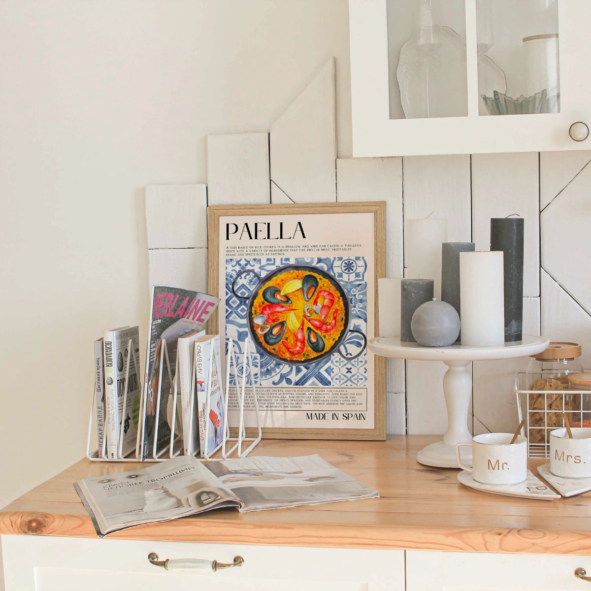 Paella Wall Art – Spanish Kitchen Decor