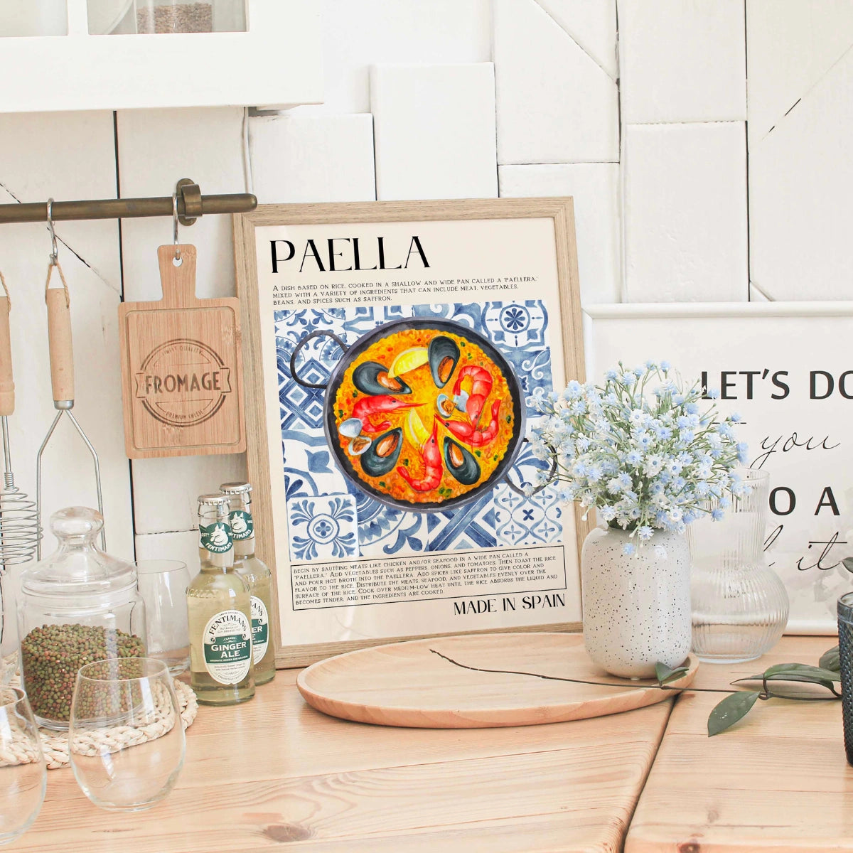 Paella Wall Art – Spanish Kitchen Decor