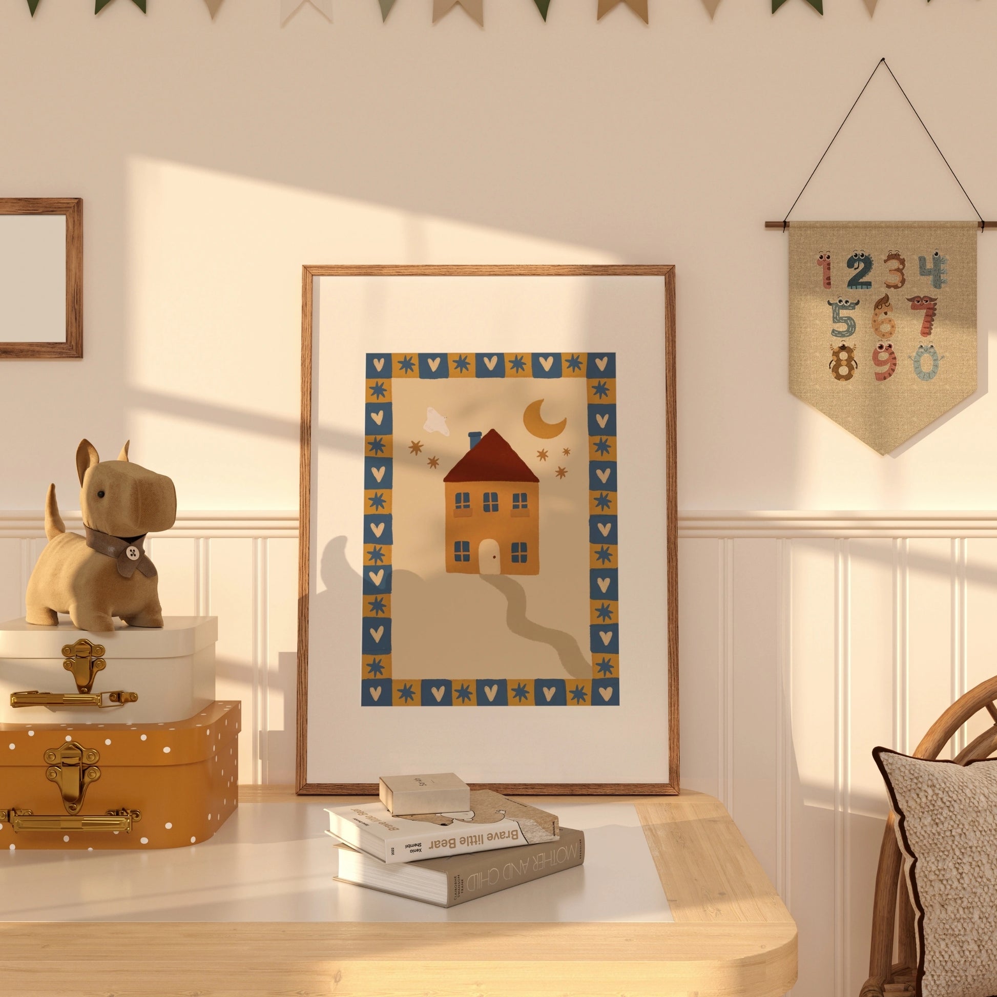 Little Dreamers Nursery Print