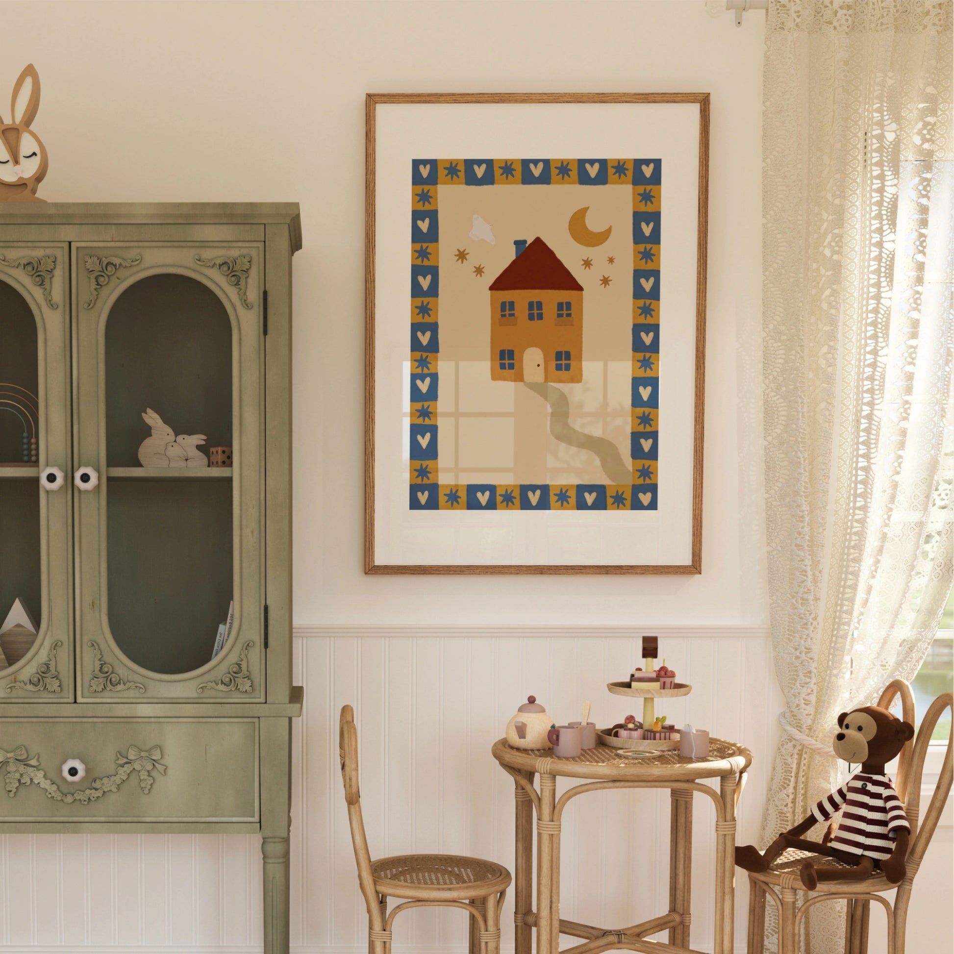 Little Dreamers Nursery Print