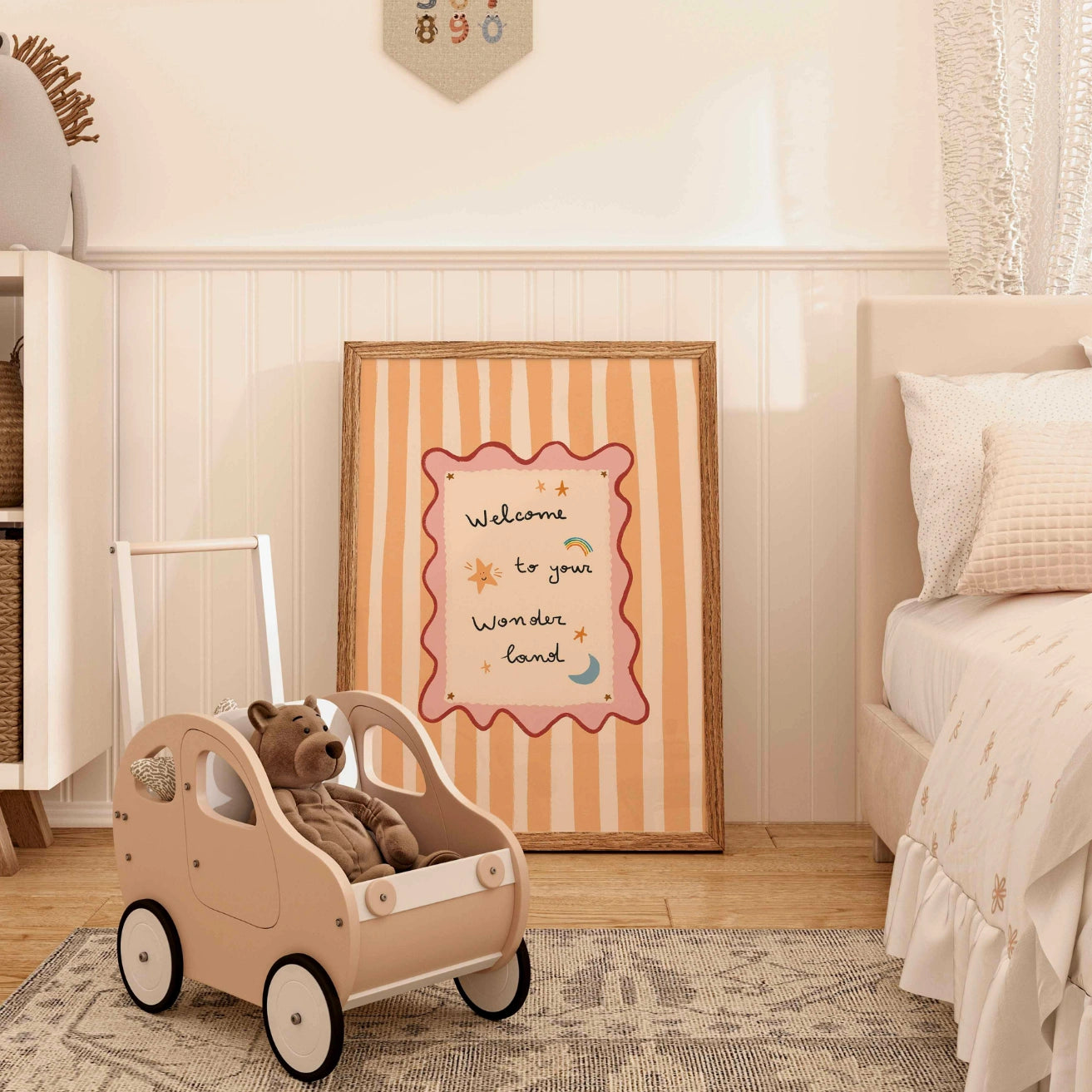 Striped Kids Wall Art