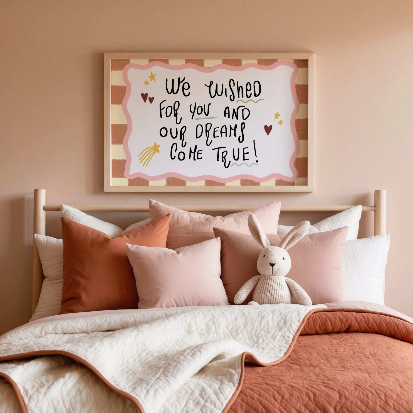 Dreamy Baby Quote Wall Art