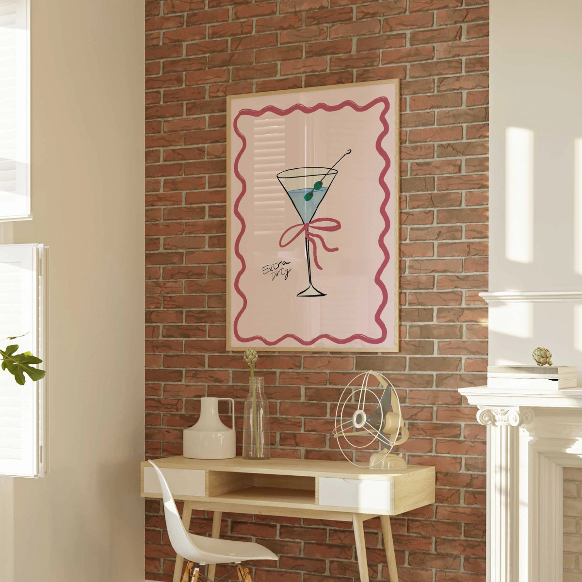 Martini Cocktail Wall Art – Drink Print